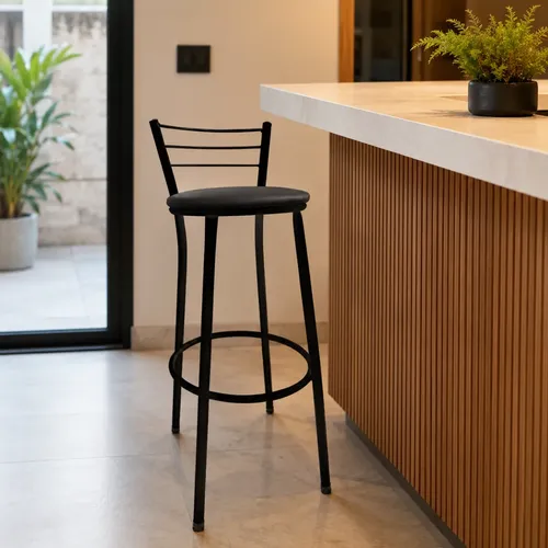 Banqueta alta bistro para bar cozinha lanchonetes