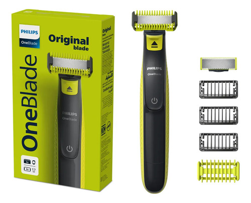 Barbeador e aparador eletrico philips oneblade para rosto co
