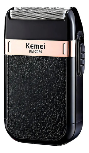 Barbeador Elétrico Kemei KM-2024 Sem Fio para Acabamento Preciso