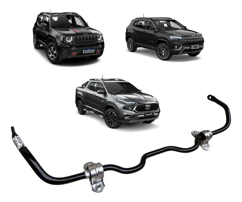 Barra estabilizadora dianteira fiat toro renegade compass