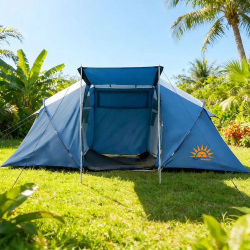 Barraca camping 10 pessoas grande familia impermeavel pu3500