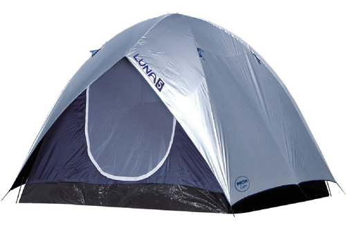 Barraca Camping Luna Para 5 Pessoas Impermeável Azul Mor