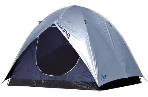 Barraca Camping Luna Para 5 Pessoas Impermeável Azul Mor