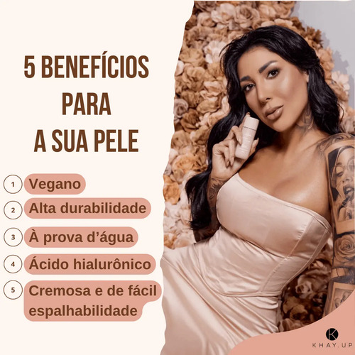 Base Alta Cobertura - Catharine Hill - Angel Wings Pri Lessa