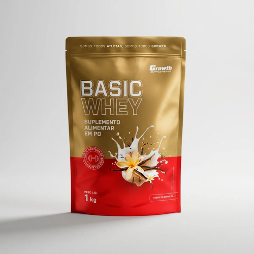 Basic Whey 1kg Growth Supplements