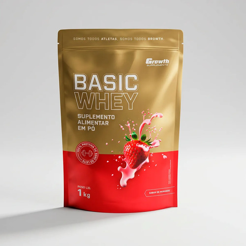 Basic Whey 1kg Growth Supplements