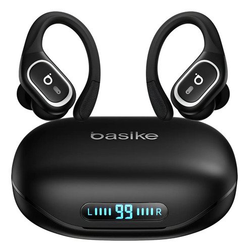 Basike fone de ouvido bluetooth 60 esportivo sem fio gancho