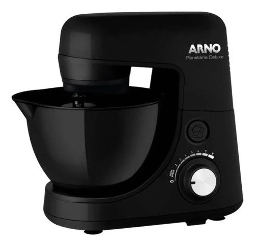 Batedeira planetaria arno nova deluxe sx34 preta 110v preto