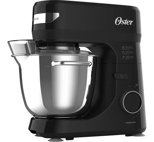 Batedeira planetaria bowl inox iii obat641 oster cor preto f