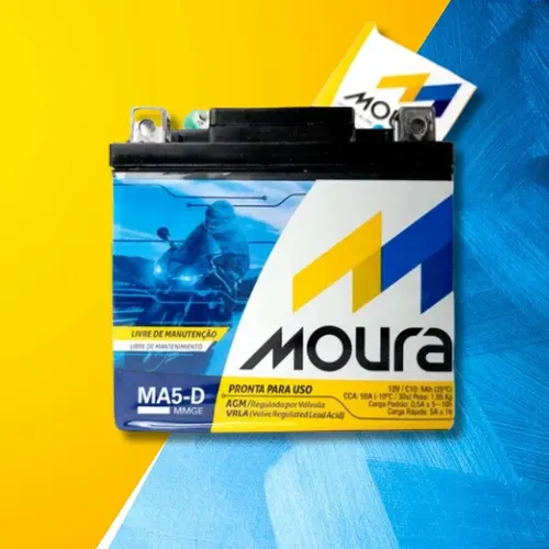 Bateria 5ah Cg 125ks Cg 150 Titan 150 Ks Biz 125ks Mour Moto