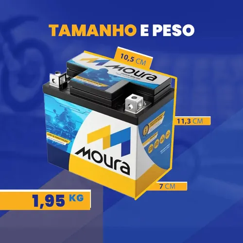 Bateria 5ah Cg 125ks Cg 150 Titan 150 Ks Biz 125ks Mour Moto