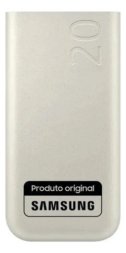 Bateria Externa Samsung 20000mah Portátil Super Rápido 45w