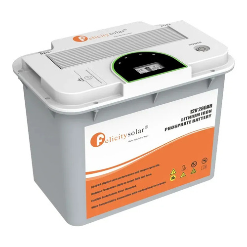 Bateria Felicity Solar 12v 280ah Lifepo4 Bms 6000 Ciclos FLA12280-EU