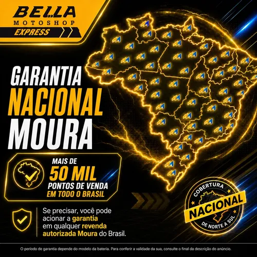 Bateria Moura M60gd Gol Fox Onix Argo Palio Ka Selada 60ah