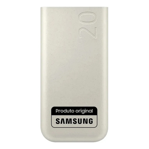 Bateria samsung carregador portatil 3x usb c 20000mah super 1