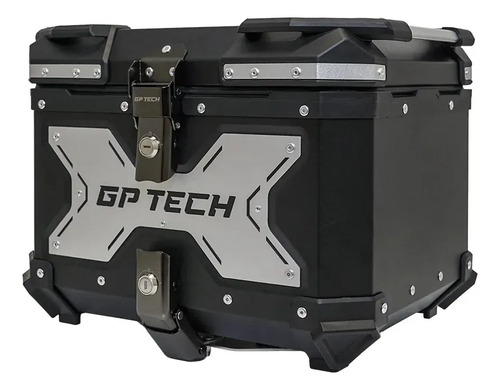 Bau moto gp tech traseiro aluminio 45l top case premium pret