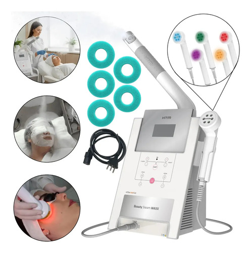 Beauty Steam Maxx Vapor Ozônio + Fototerapia Aromaterapia Cromoterapia HTM