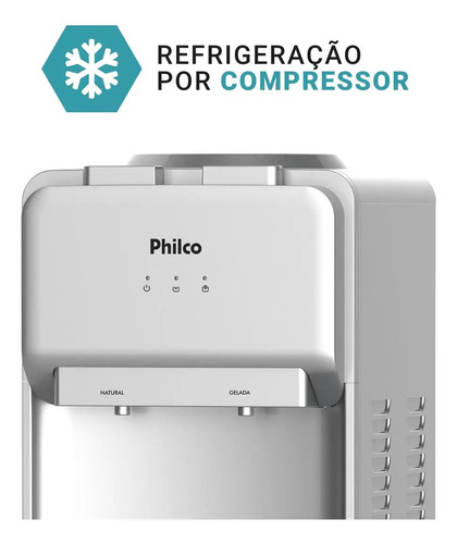Bebedouro Philco 20 Litros Pbe18 Água Natural E Gelada