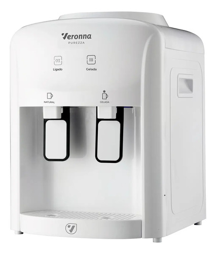 Bebedouro Refrigerado Eletrônico Veronna BE200 Agua Gelada Cor Branco
