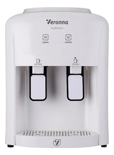 Bebedouro Refrigerado Eletrônico Veronna BE200 Agua Gelada Cor Branco