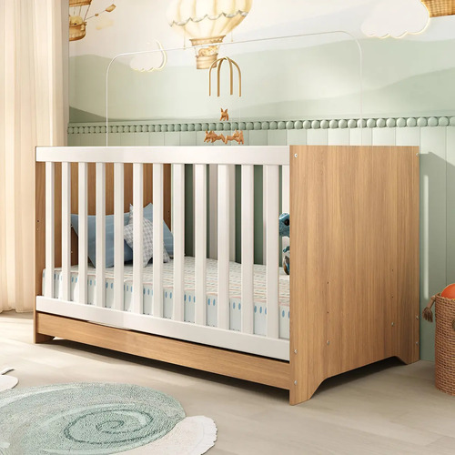 Berco americano 3 em 1 para colchao 130x70cm multimoveis 052