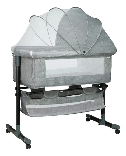 Berco portatil bebe acoplado co bed connect maxi baby cinz
