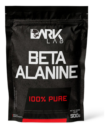 Beta alanina 100 pure 500g dark lab