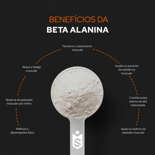 Beta Alanina 500g Suplemento em pó - Soldiers Nutrition