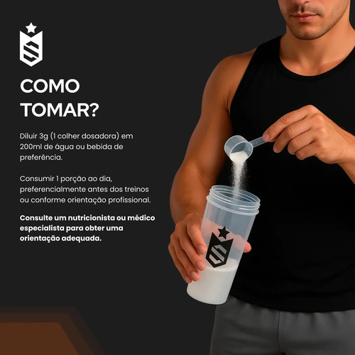 Beta Alanina 500g Suplemento em pó - Soldiers Nutrition