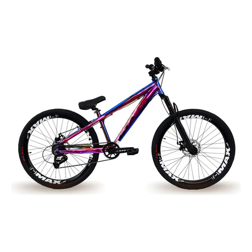 Bicicleta 26 camaleao freeride alum rebel gta 7v single disc 1