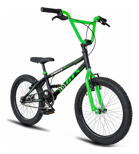Bicicleta aro 20 bmx aero cross infantil gt sprint cross r20