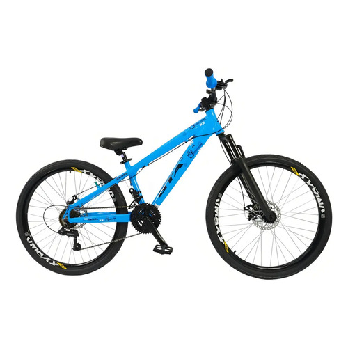 Bicicleta aro 26 gta freerider 21v a disco cambios shimano c 1
