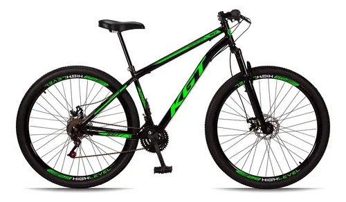 Bicicleta Aro 29 Aço Carbono Freios A Disco Suspensão 21 Vel
