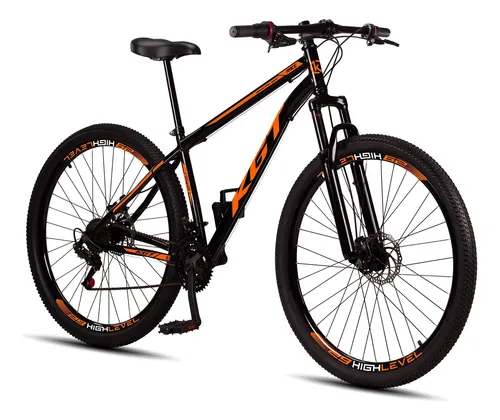 Bicicleta Aro 29 Aço Carbono Freios A Disco Suspensão 21 Vel