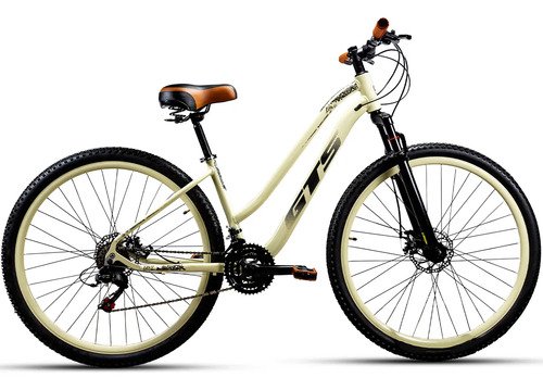 Bicicleta aro 29 gts alumunio lavy cambio shimano 21 marchas