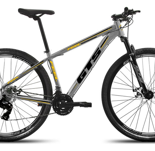 Bicicleta Aro 29 Gts Feel New Alumínio 24v Freio A Disco