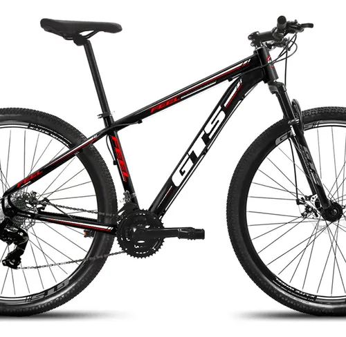 Bicicleta Aro 29 Gts Feel New Alumínio 24v Freio A Disco