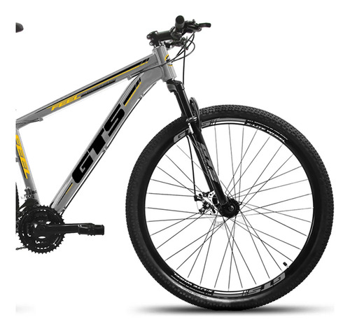 Bicicleta Aro 29 Gts Feel New Alumínio 24v Freio A Disco