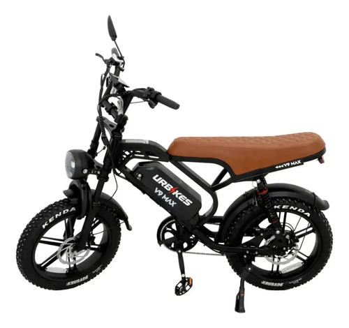 Bicicleta bike eletrica v9 max 1000w 48km freio hidraulico