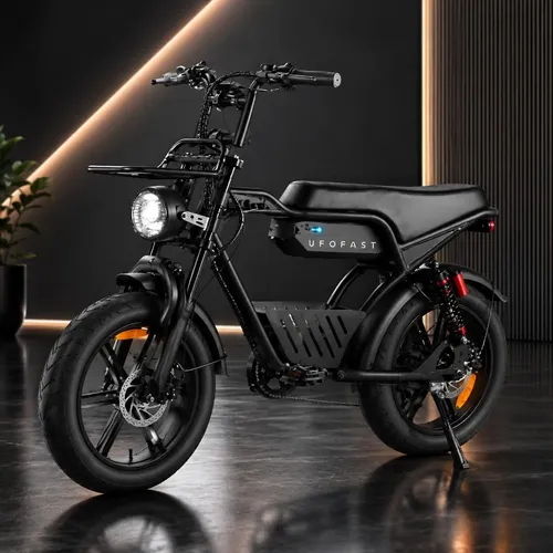 Bicicleta bike eletrica v9 max 1000w lancamento ufofast nfc
