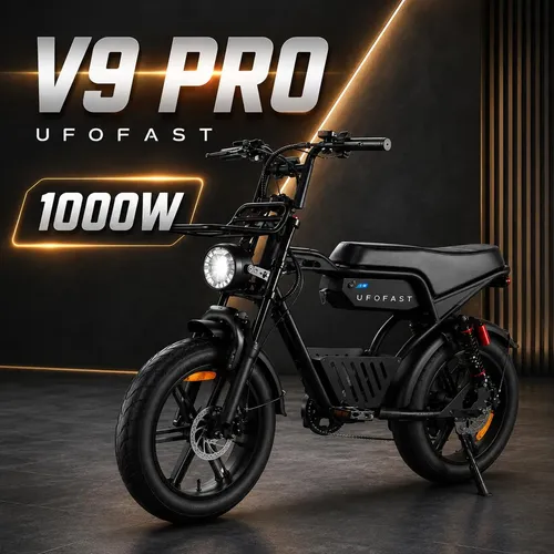 Bicicleta Bike Elétrica V9 Max 1000w Lançamento Ufofast Nfc