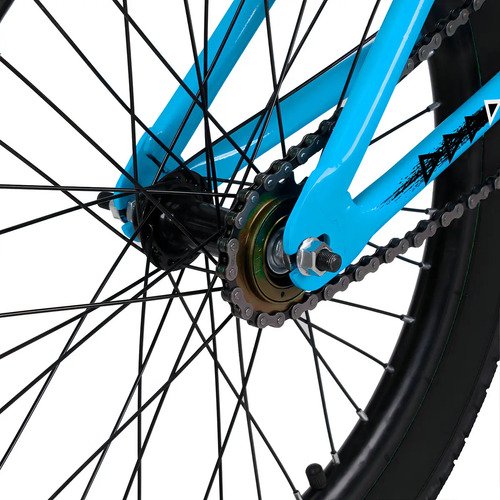 Bicicleta BMX 20" Pro-X Série 1 Aço Carbono Freio V-Brake Azul