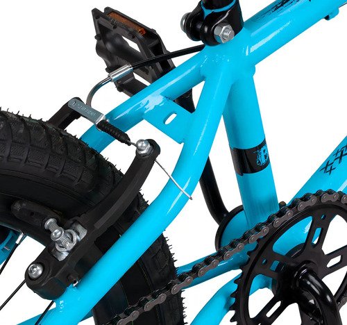 Bicicleta BMX 20" Pro-X Série 1 Aço Carbono Freio V-Brake Azul