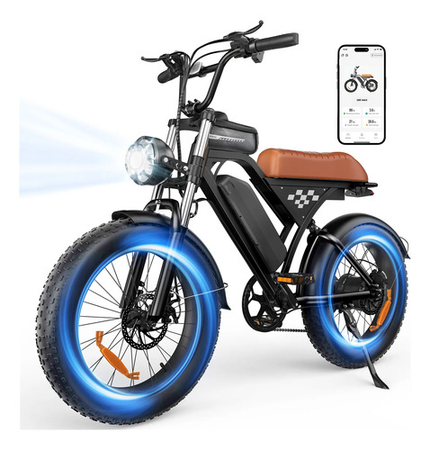 Bicicleta eletrica adultos xroymexroy eb5max 50kmh 1000wapp