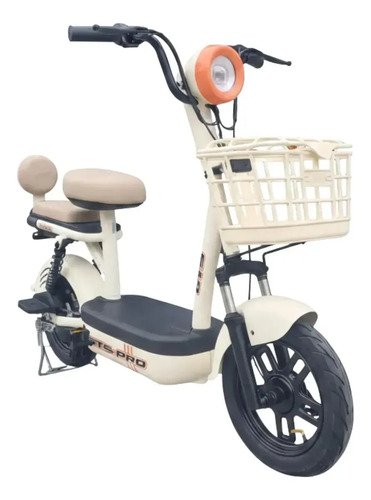 Bicicleta eletrica gts super power 500 12v blancogold