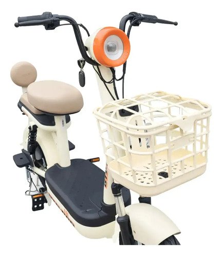 Bicicleta Elétrica Gts Super Power 500 12v Blanco/Gold