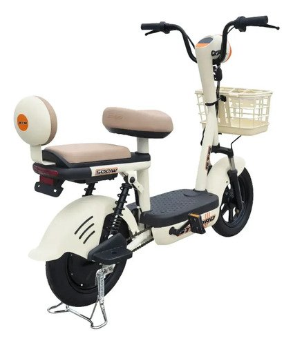 Bicicleta Elétrica Gts Super Power 500 12v Blanco/Gold