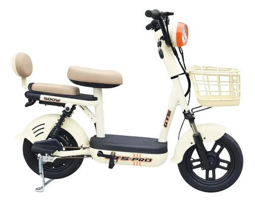 Bicicleta Elétrica Gts Super Power 500 12v Blanco/Gold