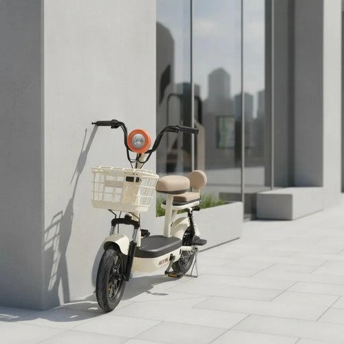 Bicicleta Elétrica Gts Super Power 500 12v Blanco/Gold