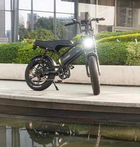 Bicicleta Elétrica Inow V40 Pro 1000w Autonomia 60km Navy Blue